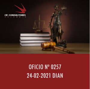 DIAN oficio 0257 – REGISTRO ÚNICO TRIBUARIO (RUT).