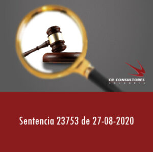 Sentencia 23753 de 27-08-2020 