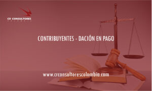 CONTRIBUYENTES – DACIÓN EN PAGO