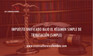 IMPUESTO UNIFICADO BAJO EL RÉGIMEN SIMPLE DE TRIBUTACIÓN (SIMPLE)