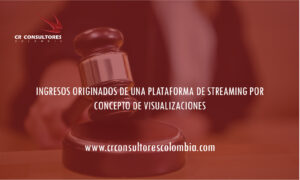 INGRESOS ORIGINADOS DE UNA PLATAFORMA DE STREAMING POR CONCEPTO DE VISUALIZACIONES
