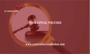 TARIFA ESPECIAL PUBLICIDAD