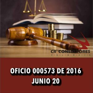 OFICIO 000573 DE 2016 JUNIO 20