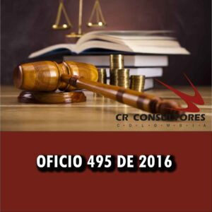 OFICIO 495 DE 2016,