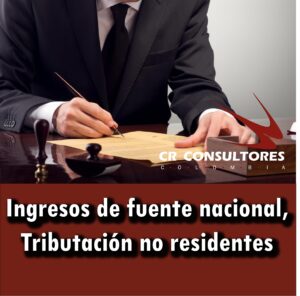 Ingresos de fuente nacional, Tributación no residentes