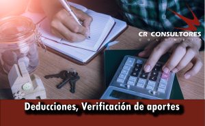 Deducciones, Verificación de aportes