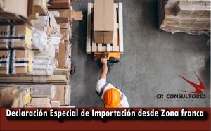 Declaración Especial de Importación desde Zona franca OFICIO 95