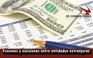 Fusiones y escisiones entre entidades extranjeras OFICIO 77