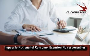 Impuesto Nacional al Consumo, Exención No responsables