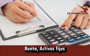Renta, Activos fijos