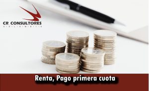 Renta, Pago primera cuota OFICIO 67