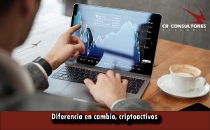 Diferencia en cambio, criptoactivos