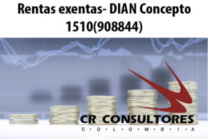 Rentas exentas- DIAN Concepto 1510(908844)
