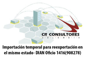 Importación temporal para reexportación en el mismo estado- DIAN Oficio 1416(908278)