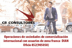 Operaciones de sociedades de comercialización internacional con usuarios de zona franca- DIAN Oficio 852(905050)