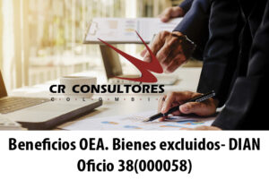 Beneficios OEA. Bienes excluidos- DIAN Oficio 38(000058)