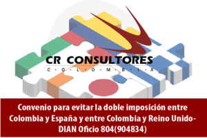 Convenio para evitar la doble imposición entre Colombia y España. Convenio para evitar la doble imposición entre Colombia y Reino Unido- DIAN Oficio 804(904834)