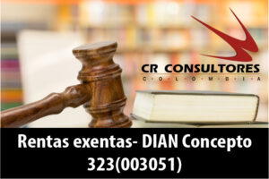 Rentas exentas- DIAN Concepto 323(003051)