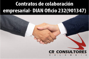 Contratos de colaboración empresarial- DIAN Oficio 232(901347)