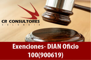Exenciones- DIAN Oficio 100(900619)