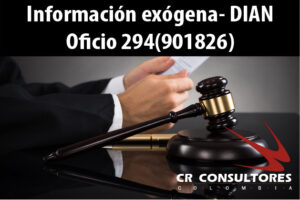 Información exógena- DIAN Oficio 294(901826)