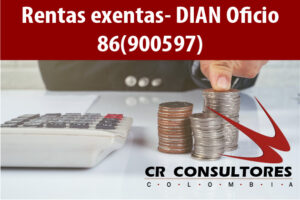 Rentas exentas- DIAN Oficio 86(900597)