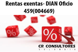 Rentas exentas- DIAN Oficio 459(004669)