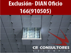 Exclusión- DIAN Oficio 166(910505)