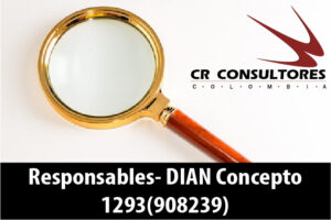 Responsables- DIAN Concepto 1293(908239)