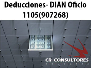 Deducciones- DIAN Oficio 1105(907268)