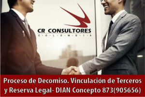 Proceso de Decomiso. Vinculación de Terceros y Reserva Legal- DIAN Concepto 873(905656)