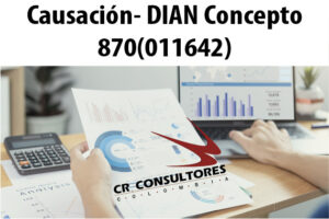 Causación- DIAN Concepto 870(011642)