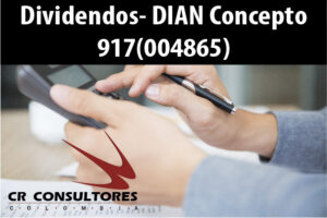 Dividendos- DIAN Concepto 917(004865)