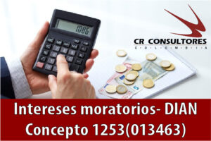 Intereses moratorios- DIAN Concepto 1253(013463)