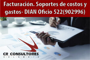 Facturación. Soportes de costos y gastos- DIAN Oficio 522(902996)
