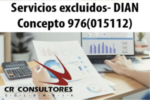 Servicios excluidos- DIAN Concepto 976(015112)