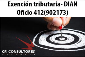 Exención tributaria- DIAN Oficio 412(902173)