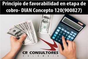 Principio de favorabilidad en etapa de cobro- DIAN Concepto 120(900827)