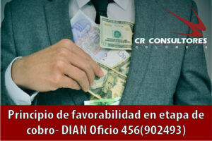 Principio de favorabilidad en etapa de cobro- DIAN Oficio 456(902493)