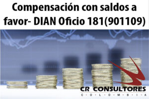 Compensación con saldos a favor- DIAN Oficio 181(901109)