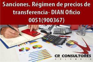 Sanciones. Régimen de precios de transferencia- DIAN Oficio 0051(900367)