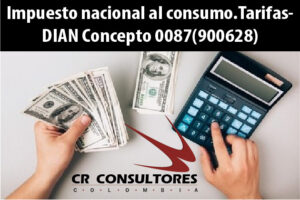Impuesto nacional al consumo. Tarifas- DIAN Concepto 0087(900628)