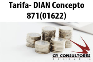 Tarifa- DIAN Concepto 871(01622)