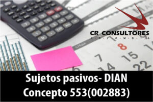 Sujetos pasivos- DIAN Concepto 553(002883)