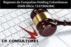 Régimen de Compañías Holding Colombianas-DIAN Oficio 1337(906384)