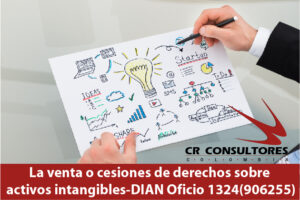 La venta o cesiones de derechos sobre  activos intangibles-DIAN Oficio 1324(906255)