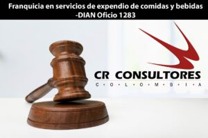 Franquicia en servicios de expendio de comidas y bebidas -DIAN Oficio 1283