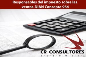 Responsables del impuesto sobre las ventas-DIAN Concepto 954