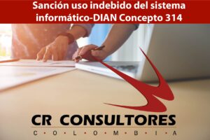  Sanción uso indebido del sistema informático-DIAN Concepto 314