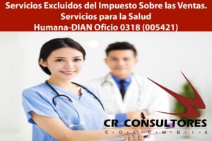 Servicios Excluidos del Impuesto Sobre las Ventas. Servicios para la Salud Humana-DIAN Oficio 0318 (005421)
